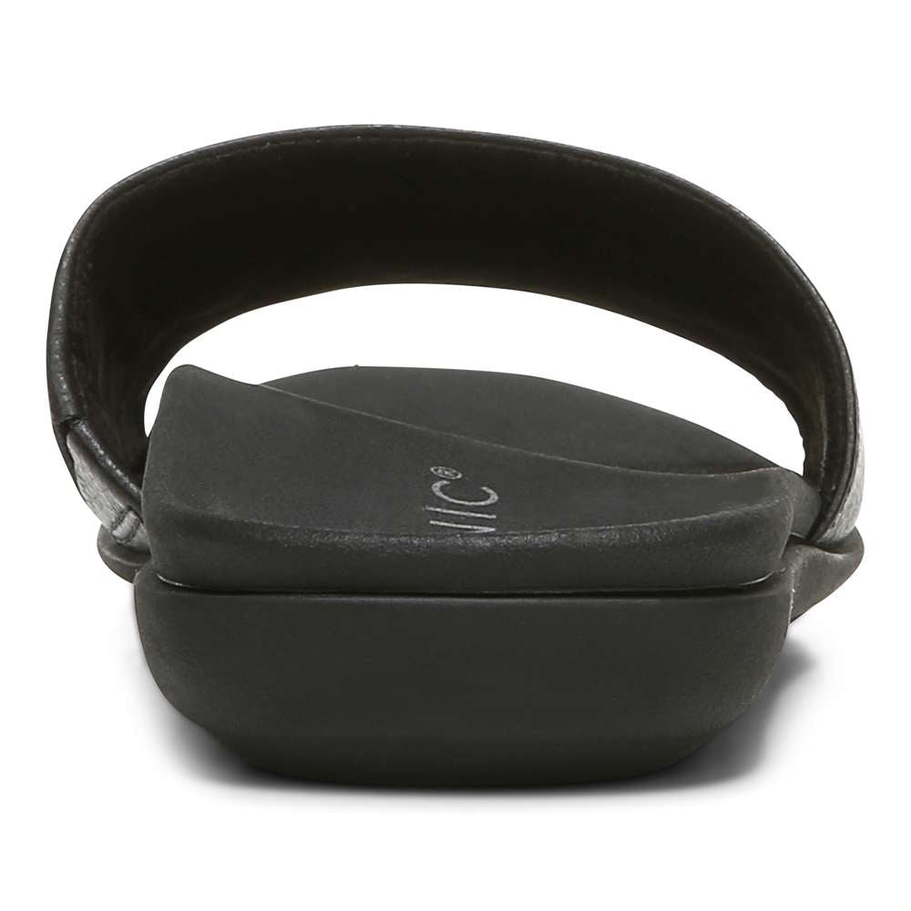 Val Slide Sandal - Black