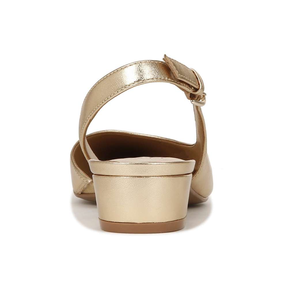 Banks Slingback - Dark Gold