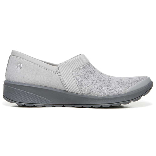 Gia Slip-On Casual Sneaker - Grey Knit