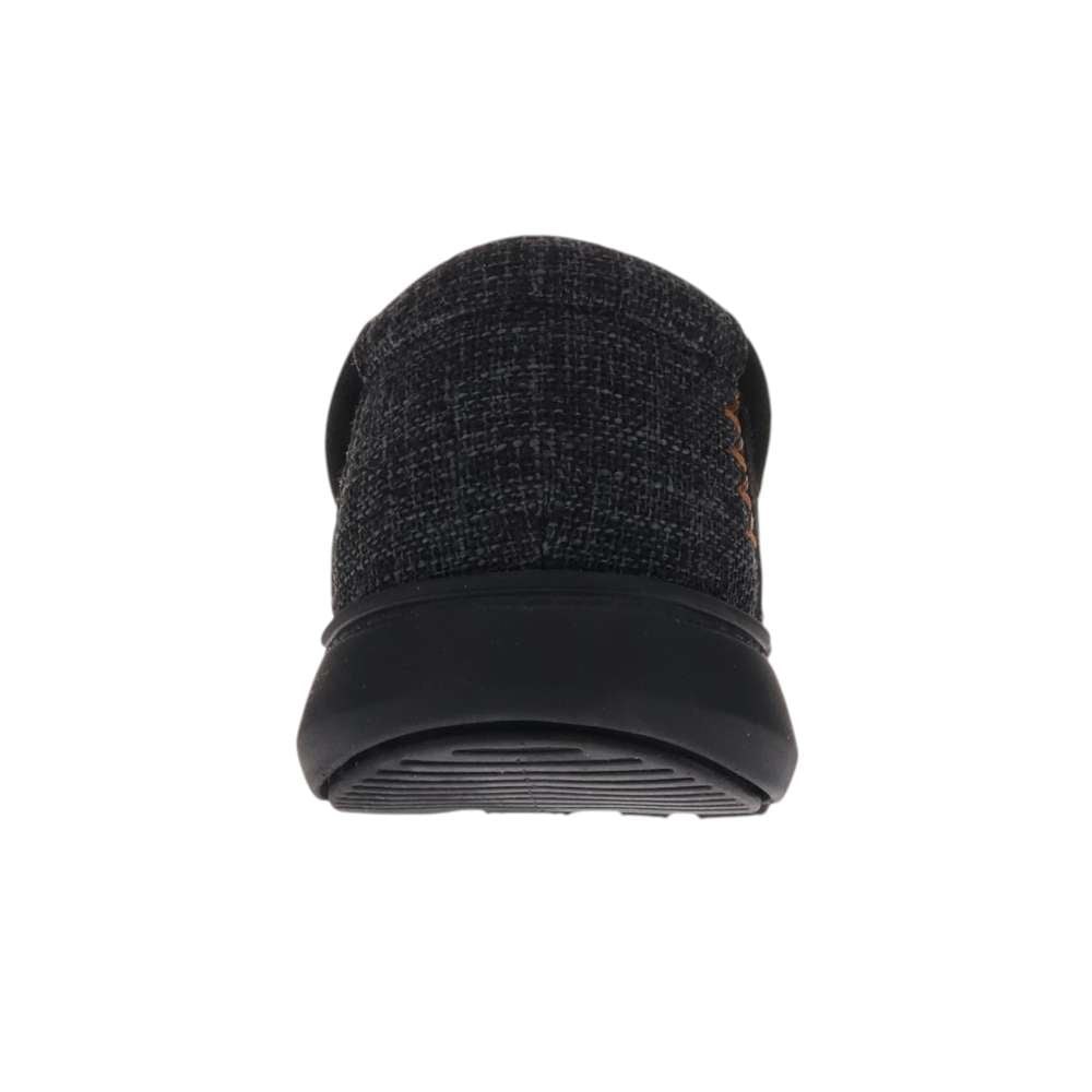 Harbour Suede Slip On - Black