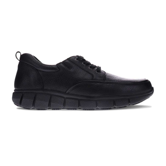Jackson Lace-Up Work Shoe - Black