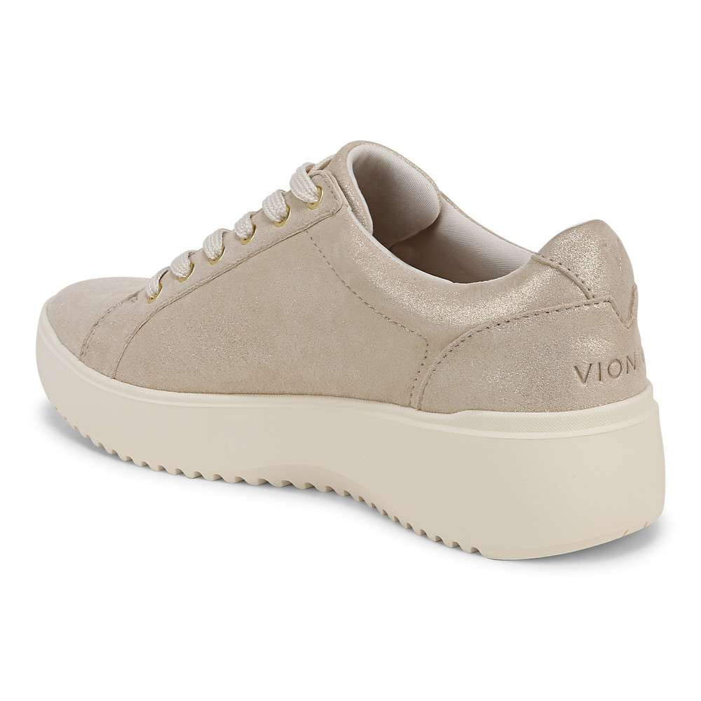 Kearny Lace-Up Casual Sneaker - Soft Gold
