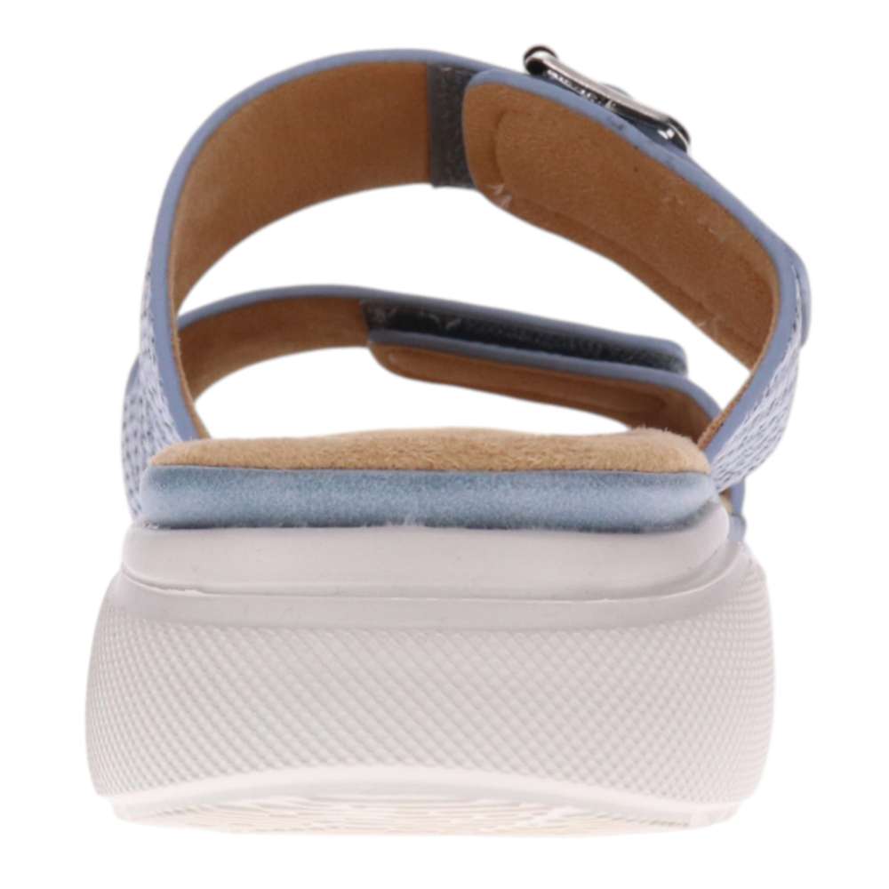 Rage Slide - Denim Raffia