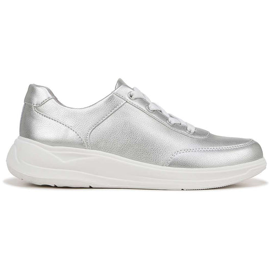 Times Square Lace-Up Casual Sneaker - Silver