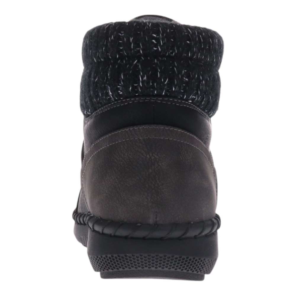 Wanda Zip Boot - Black