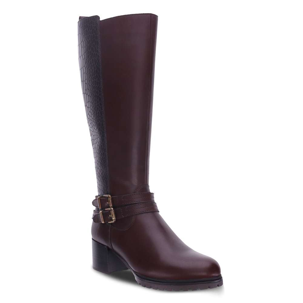 Wonderful Tall Boot - Brown