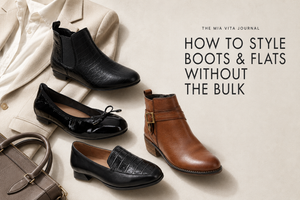 How to Style Mia Vita Boots and Flats Without the Bulk