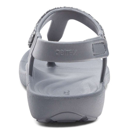 Skyler Sandals - Pewter Sparkle
