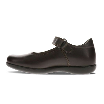 Barton Mary-Jane School Shoe - Brown