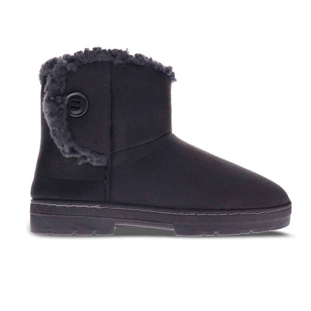 Fluffy Slipper - Dark Grey