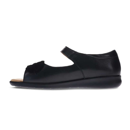 Fonda Closed Heel Sandal - Black