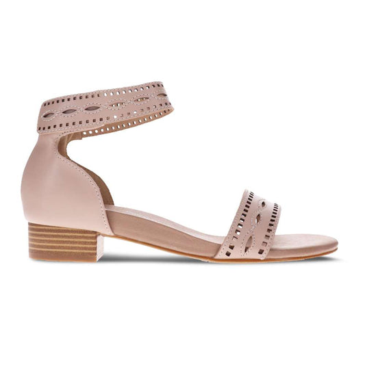 Gail Closed Heel Sandal - Blush