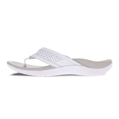 Spark Toe Post Sandal - White