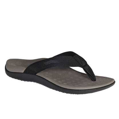 Wave Toe Post Sandals Kid's - Black