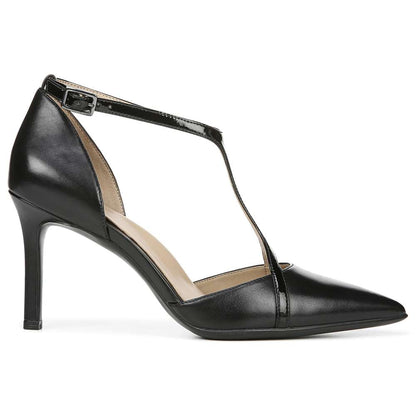 Andrea T-Strap Heel - Black