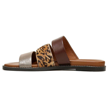 Kellie Slide Sandal - Leopard