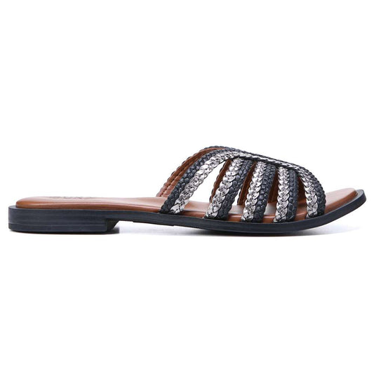 Lane Slide Sandal - Black Multi