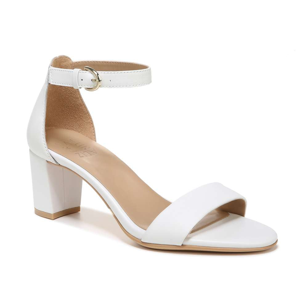 Vera Dress Sandal - White Leather