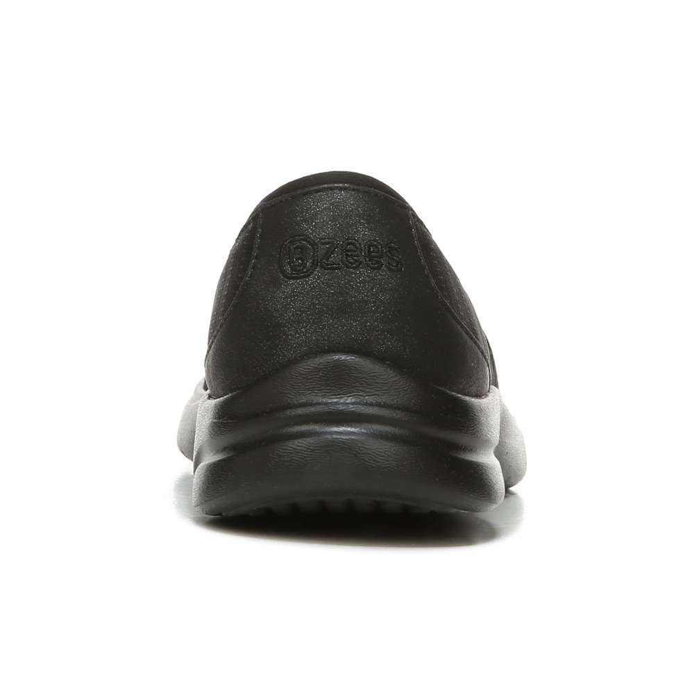 Jupiter Slip-On - Black Fabric