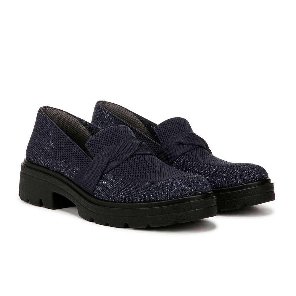 Muse Bow Loafer - Navy