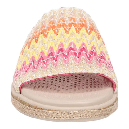 Breezy Wedge Sandals - Pink Tropical