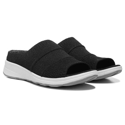 Iconic Slide - Black Metallic