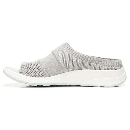 Iconic Slide - Oyster/Silver Smoke