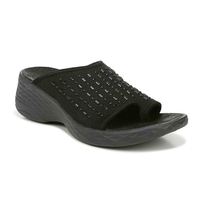 Jellybean Wedge Sandal - Black