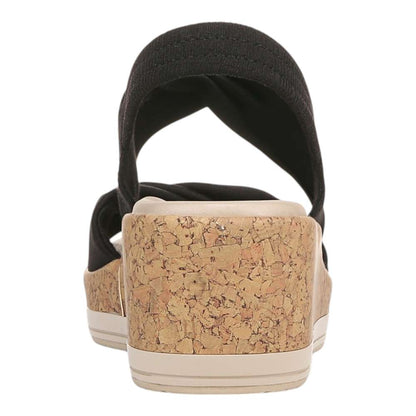 Riley Slingback Wedge - Black