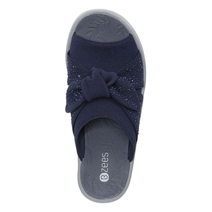 Smile Bright Wedge - Navy