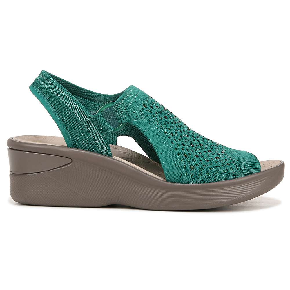 Star Bright Sandal - Sea Green