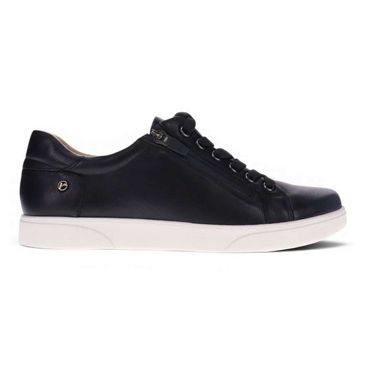 Brisbane Zip Casual Sneaker - Black