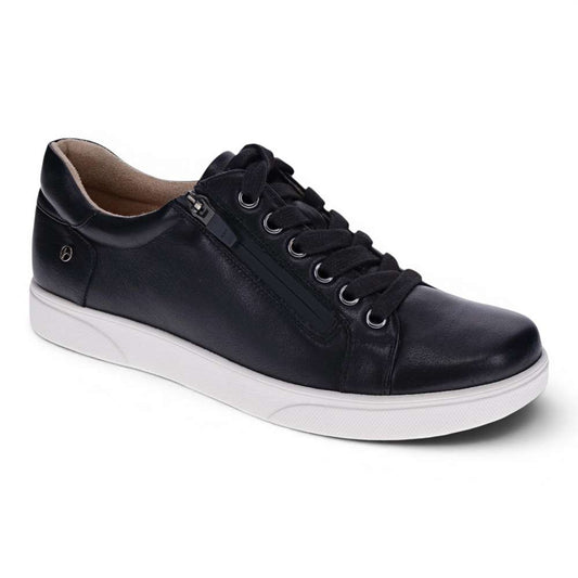 Brisbane Zip Casual Sneaker - Black