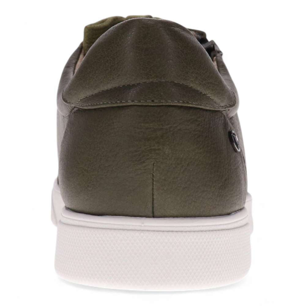 Brisbane Zip Casual Sneaker - Olive