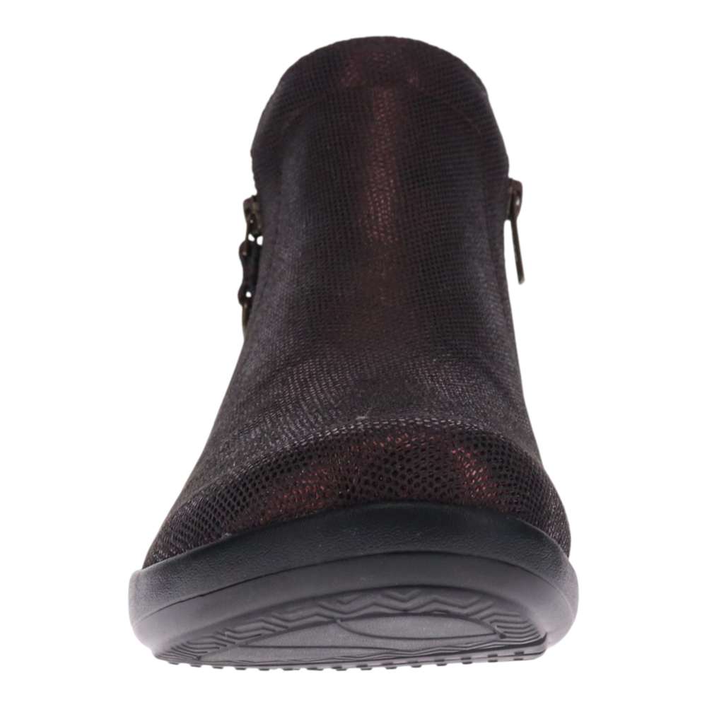 Charleston Zip Boot - Chocolate Angle
