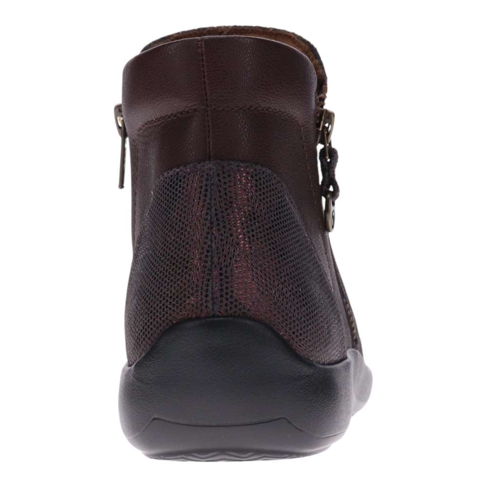 Charleston Zip Boot - Chocolate Angle