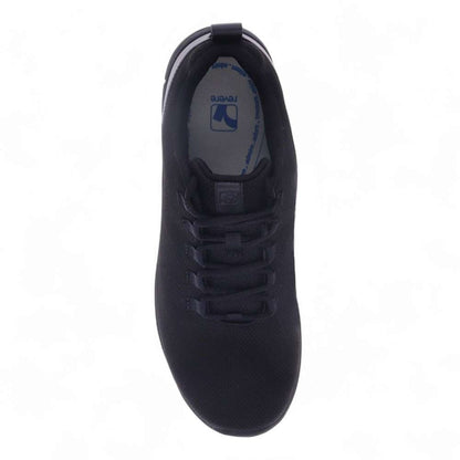 Hudson Lace-Up Sneaker - Black