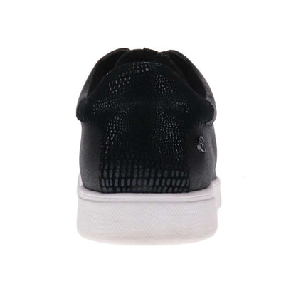Limoges Casual Sneaker - Onyx/Black Lizard