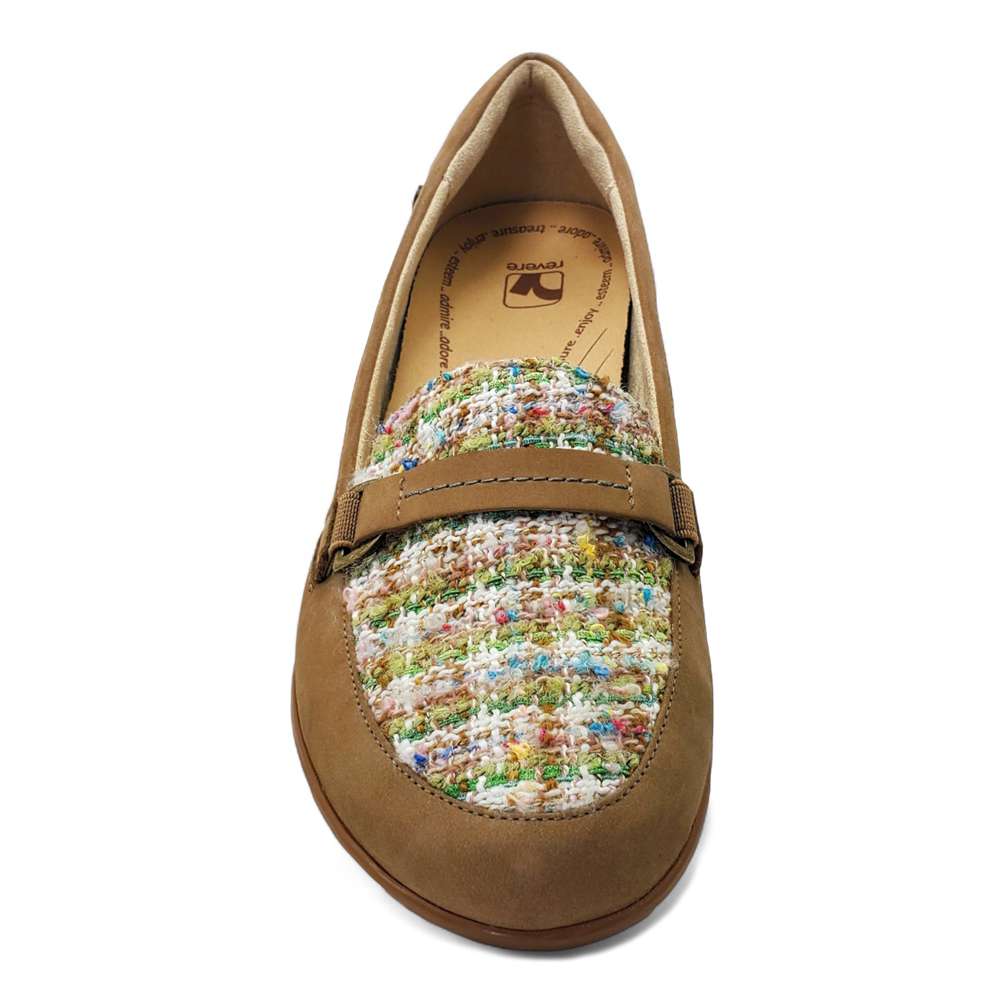 Montmartre Wedge Loafer - Toffee Nubuck