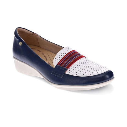 Monte Carlo Wedged Loafer - Blue French