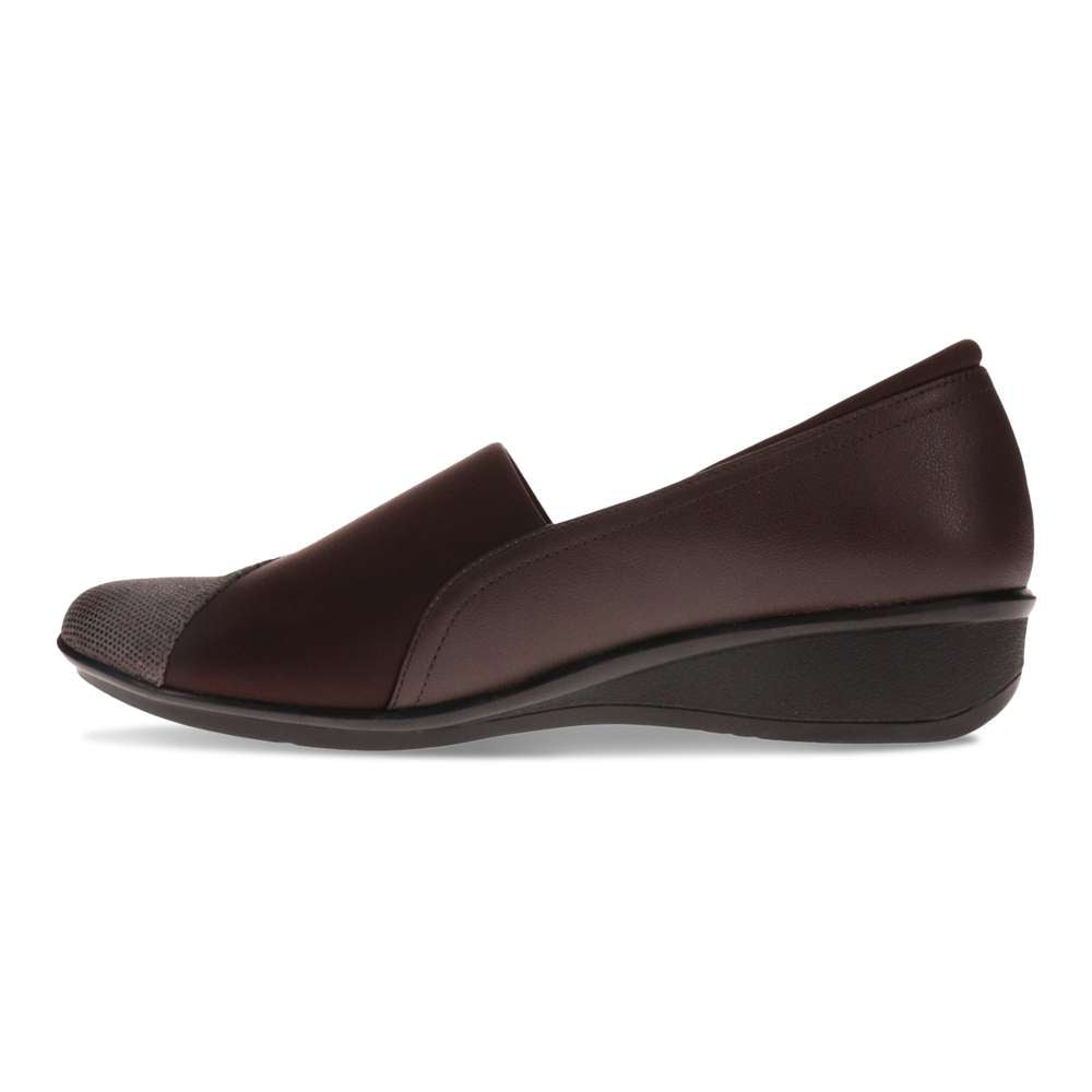 Naples Wedged Loafer - Espresso Angle