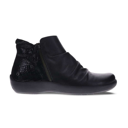 Salzburg Bootie - Black Lizard