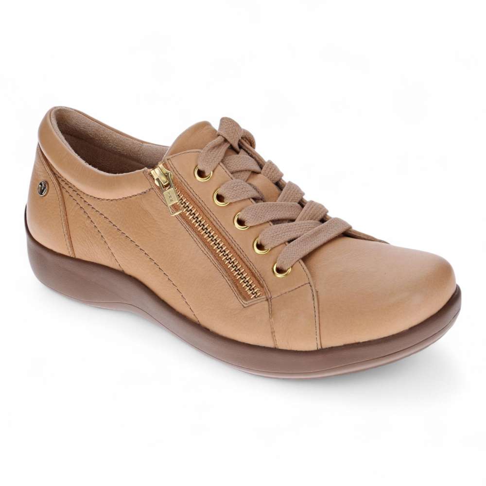 Tampa Zip Casual Sneaker - Fawn