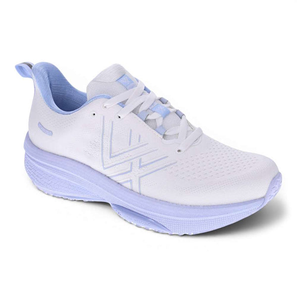 Vitasole Icarus active sneaker in white and mauve