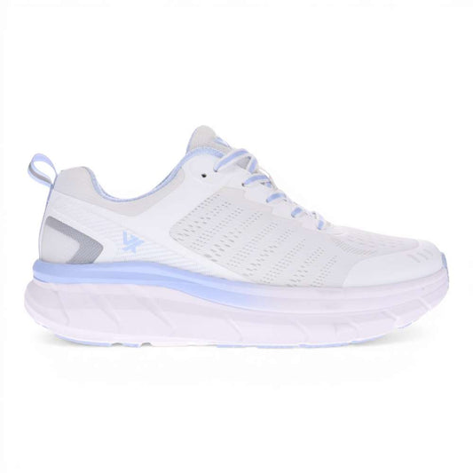 Walker Mesh III Active Sneaker - White/Mauve