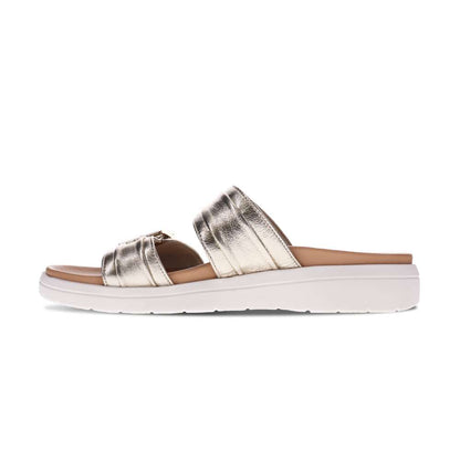 Bowie Slide Sandal - Champagne