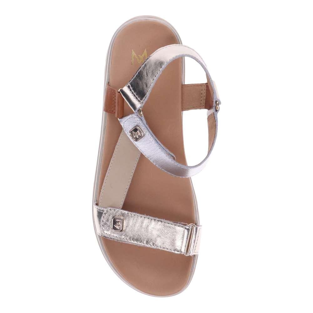Candice Sandal - Soft Gold/Silver Multi