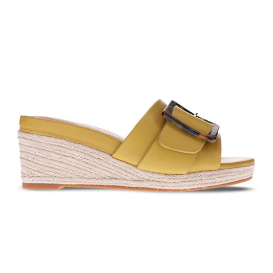 Dove Wedge Sandal - Yellow
