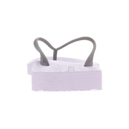 Venice Print Women's Toe Post Sandal - Lavender Maze