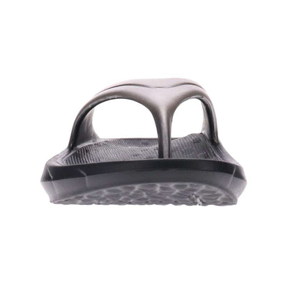 Vitality Toe Post Sandal - Black/Silver